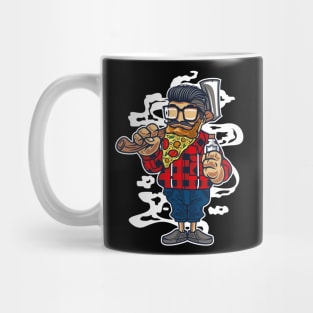 Pizza Beard Mug